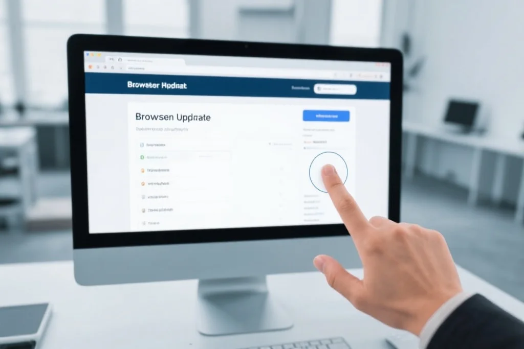 更新浏览器界面